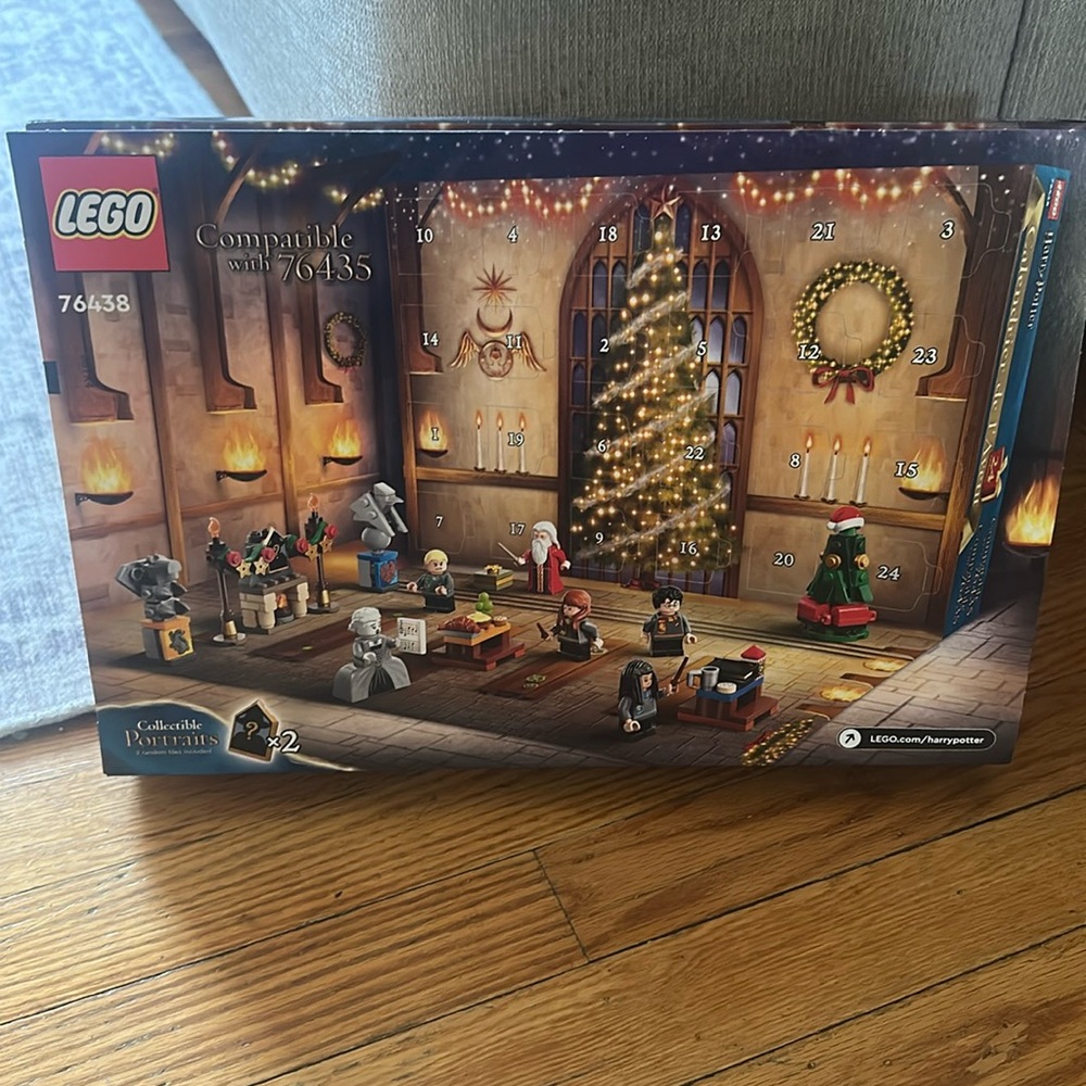 Harry Potter Lego advent calendar 2024 unopened